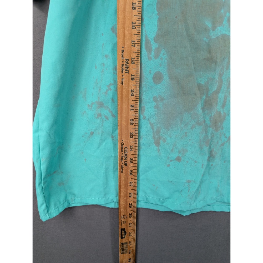 Spirit Halloween Bloody Surgeon Costume Set Teal S/M Zombie Doctor Scrubs - Picture 7 of 9